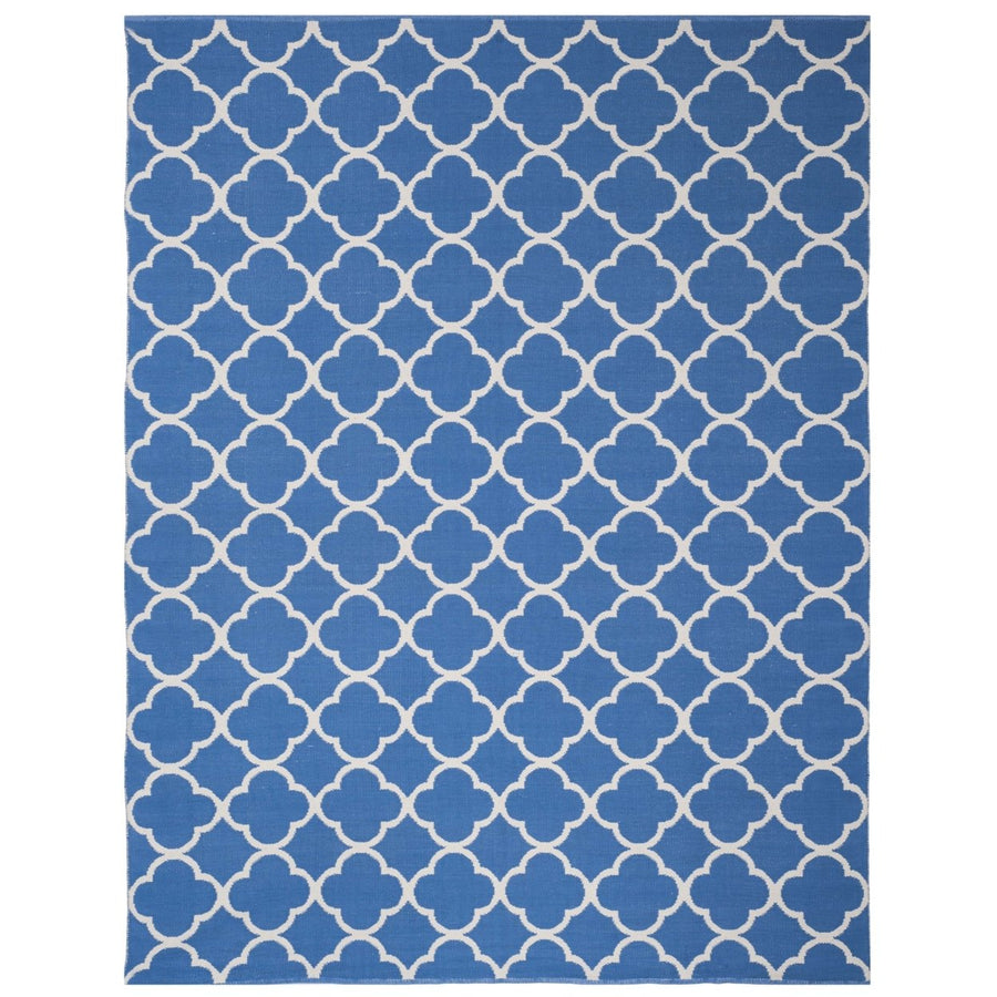 SAFAVIEH Montauk MTK725C Handwoven Blue / Ivory Rug Image 1