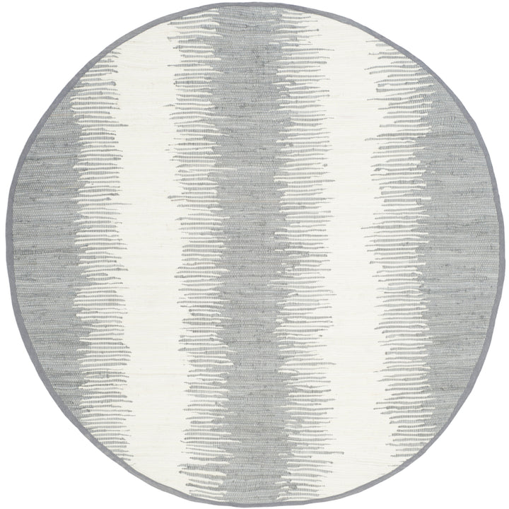 SAFAVIEH Montauk Collection MTK751K Handwoven Grey Rug Image 4