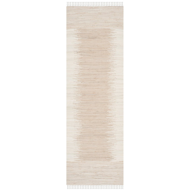 SAFAVIEH Montauk Collection MTK752A Handwoven Beige Rug Image 3