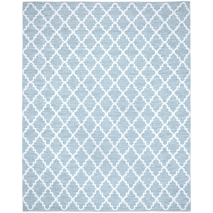 SAFAVIEH Montauk MTK810B Handwoven Light Blue /Ivory Rug Image 1