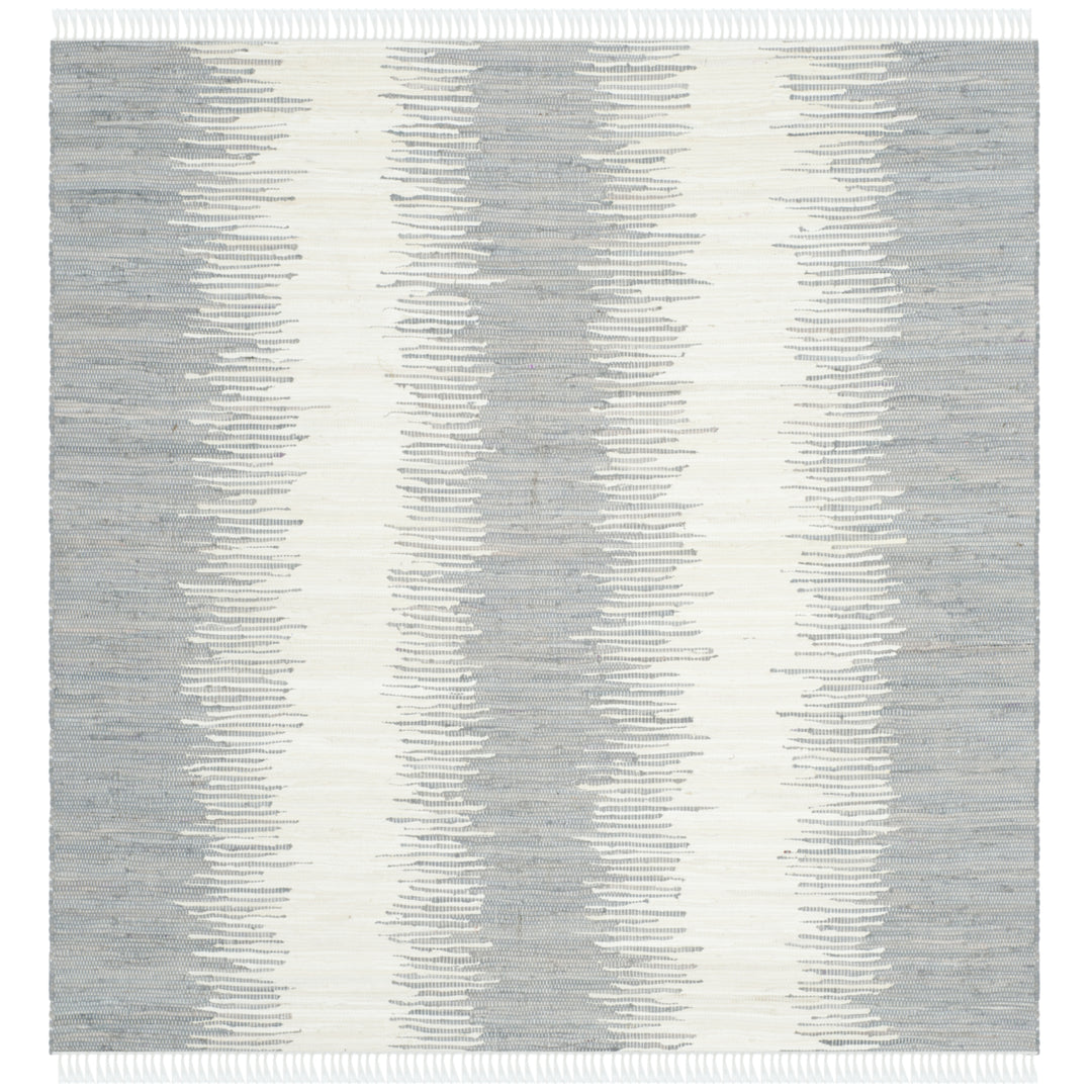 SAFAVIEH Montauk Collection MTK751K Handwoven Grey Rug Image 6