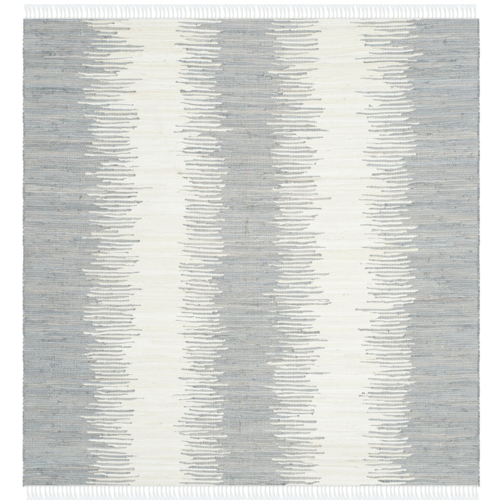 SAFAVIEH Montauk Collection MTK751K Handwoven Grey Rug Image 6