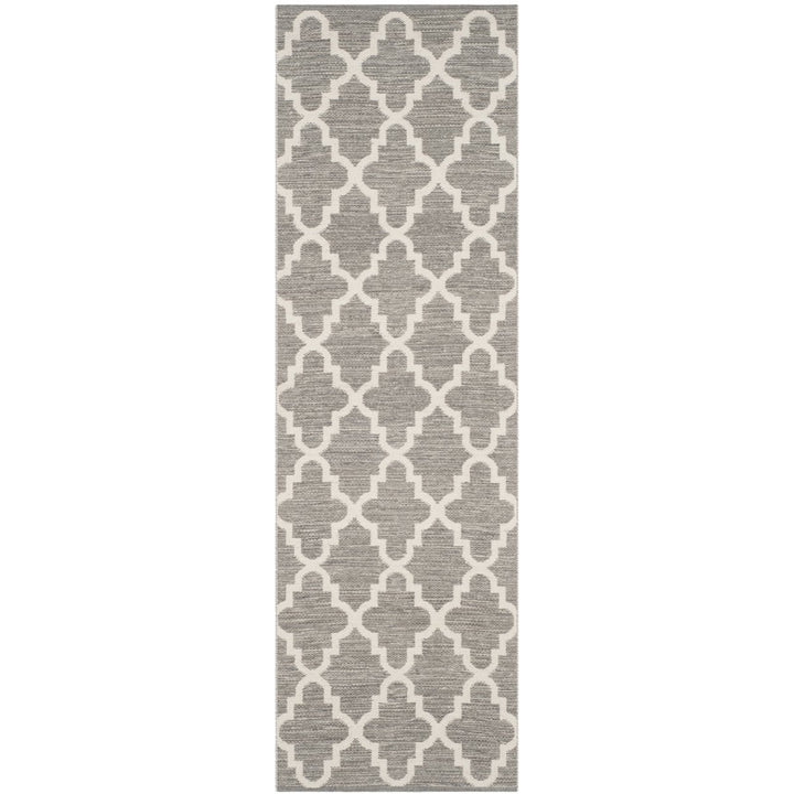 SAFAVIEH Montauk MTK810A Handwoven Grey / Ivory Rug Image 1