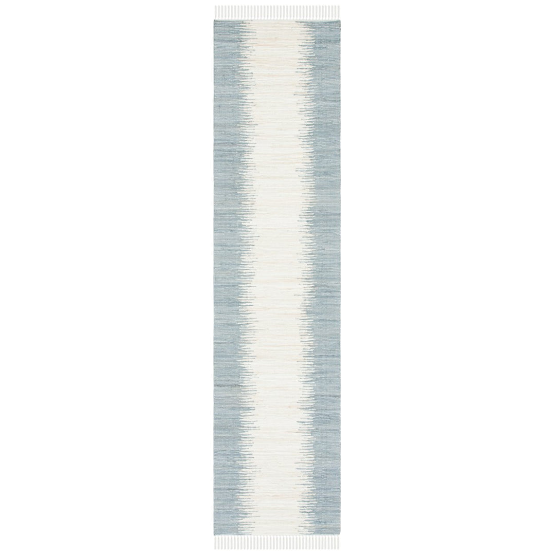 SAFAVIEH Montauk Collection MTK751K Handwoven Grey Rug Image 1