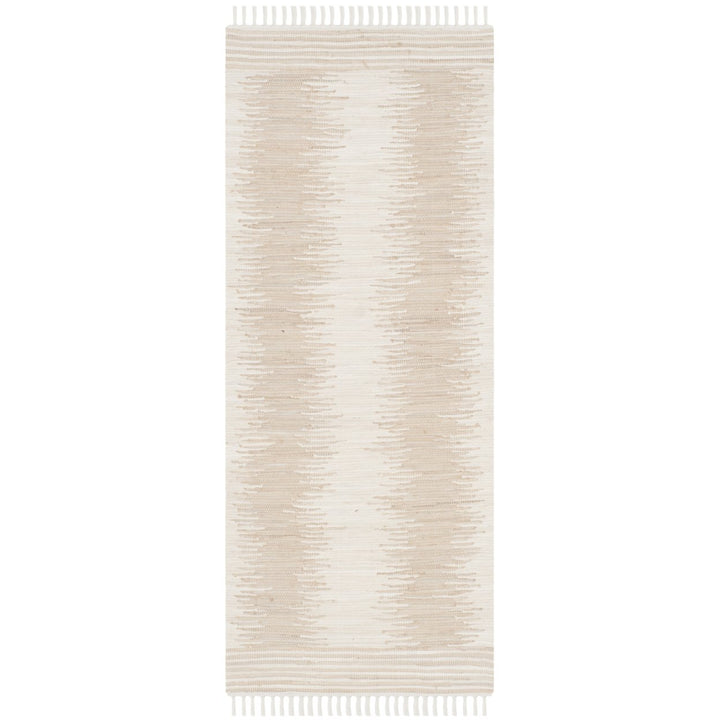 SAFAVIEH Montauk Collection MTK752A Handwoven Beige Rug Image 1