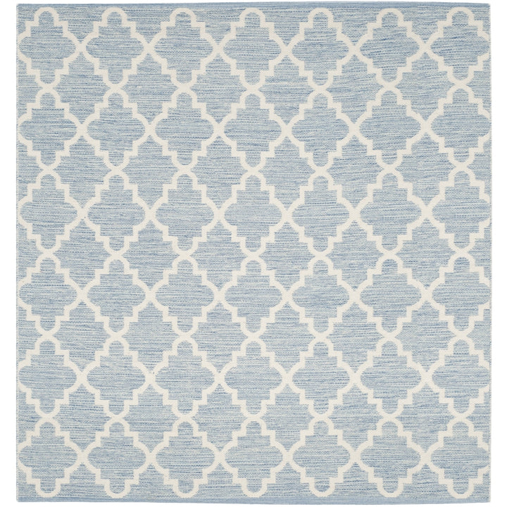 SAFAVIEH Montauk MTK810B Handwoven Light Blue /Ivory Rug Image 6