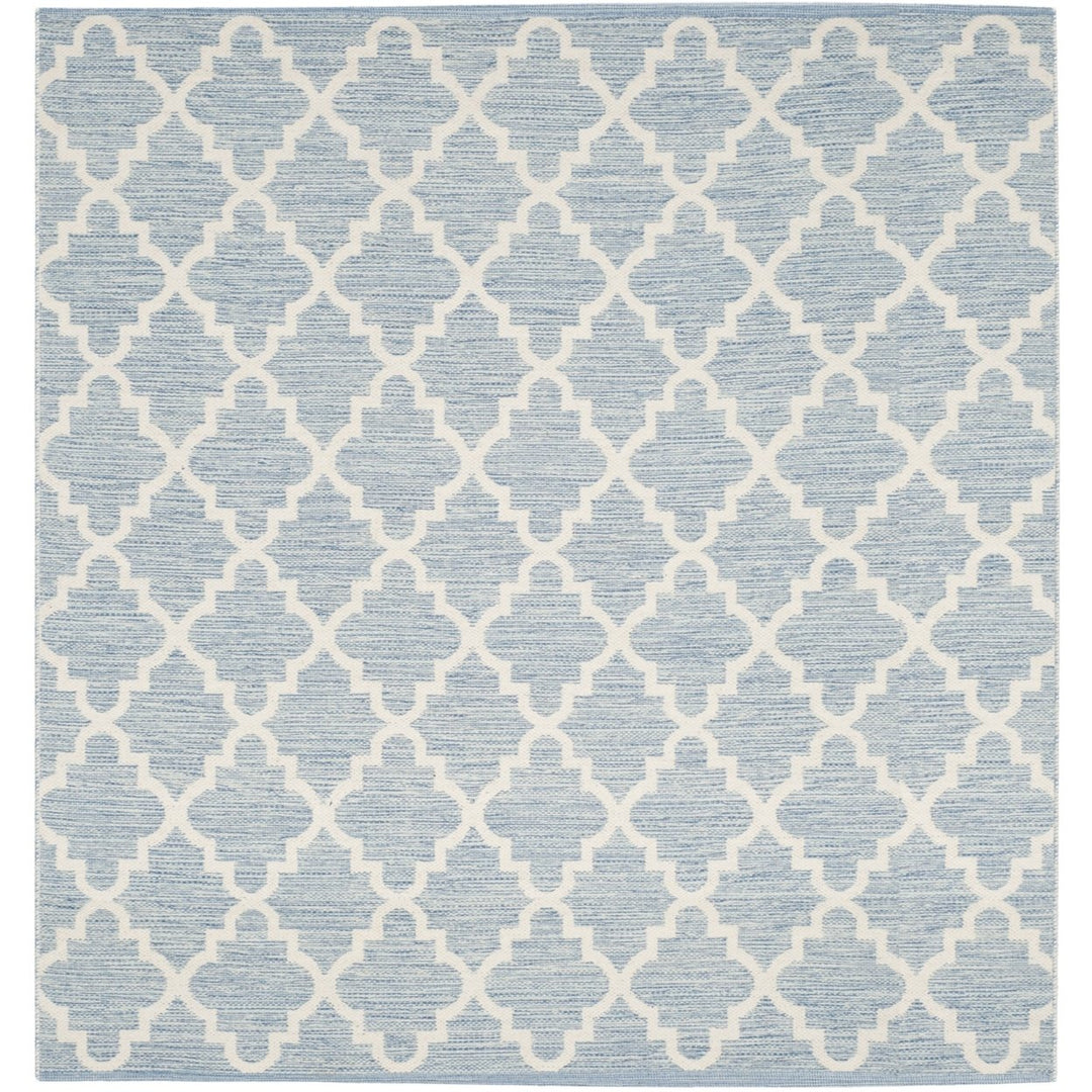 SAFAVIEH Montauk MTK810B Handwoven Light Blue /Ivory Rug Image 1