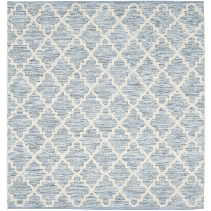 SAFAVIEH Montauk MTK810B Handwoven Light Blue /Ivory Rug Image 1