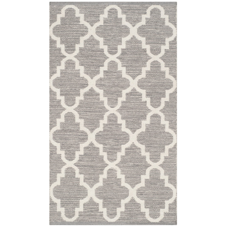 SAFAVIEH Montauk MTK810A Handwoven Grey / Ivory Rug Image 7