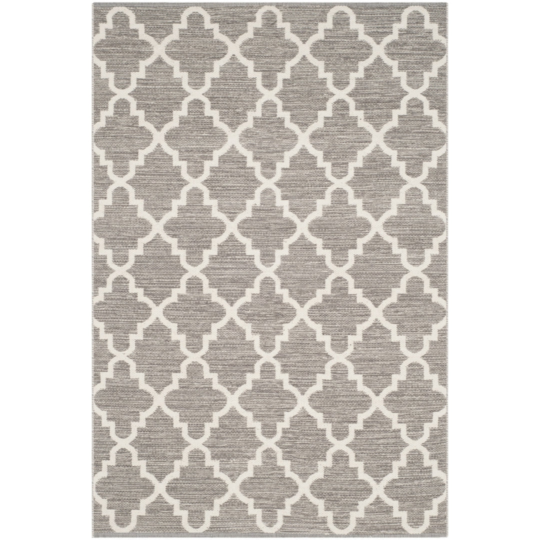 SAFAVIEH Montauk MTK810A Handwoven Grey / Ivory Rug Image 8