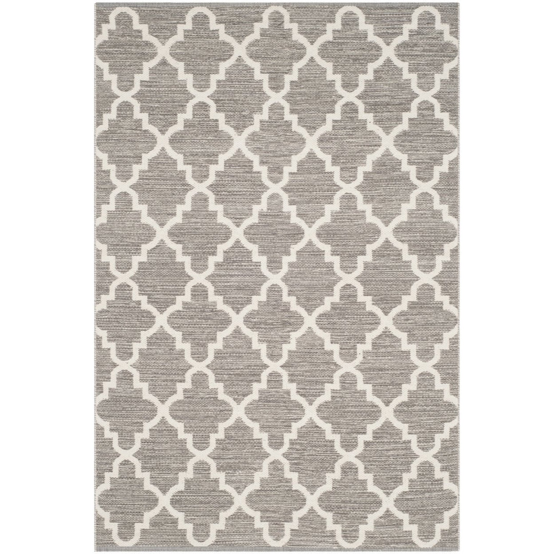 SAFAVIEH Montauk MTK810A Handwoven Grey / Ivory Rug Image 1