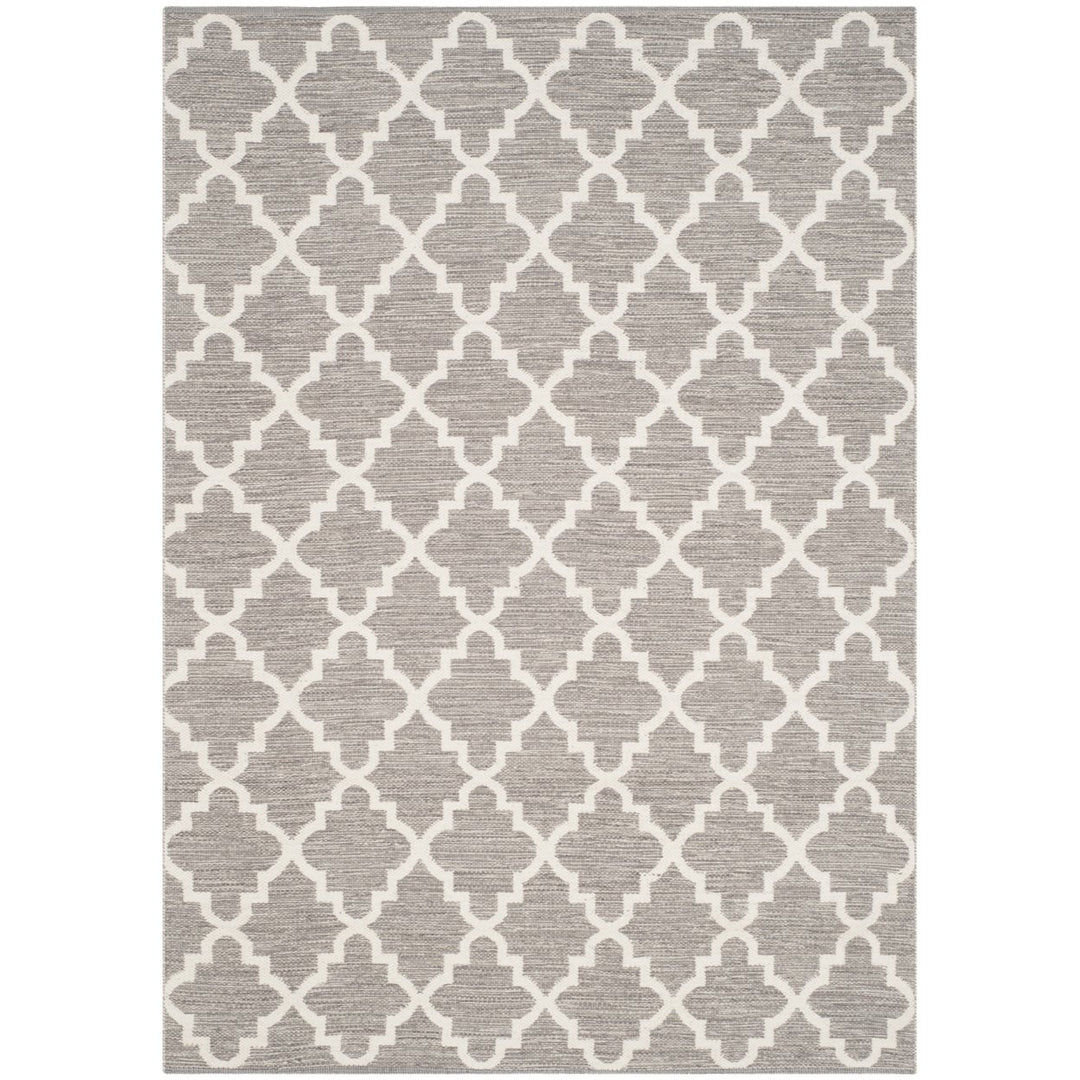 SAFAVIEH Montauk MTK810A Handwoven Grey / Ivory Rug Image 1