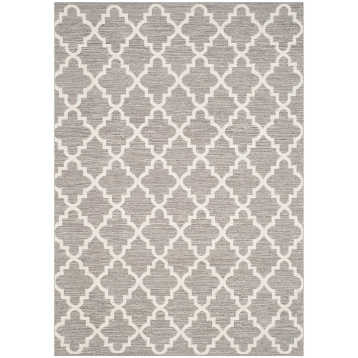 SAFAVIEH Montauk MTK810A Handwoven Grey / Ivory Rug Image 1