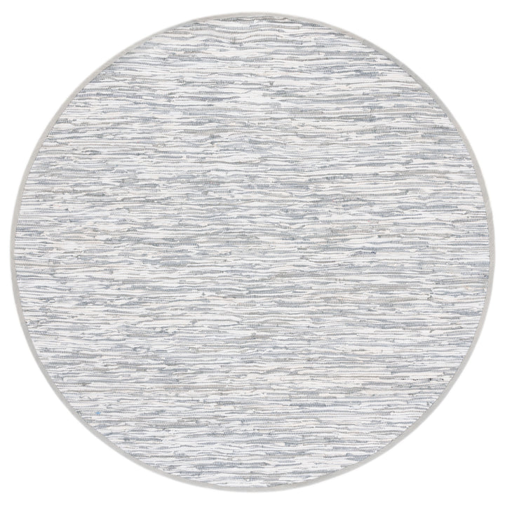 SAFAVIEH Montauk Collection MTK753A Handwoven Silver Rug Image 4