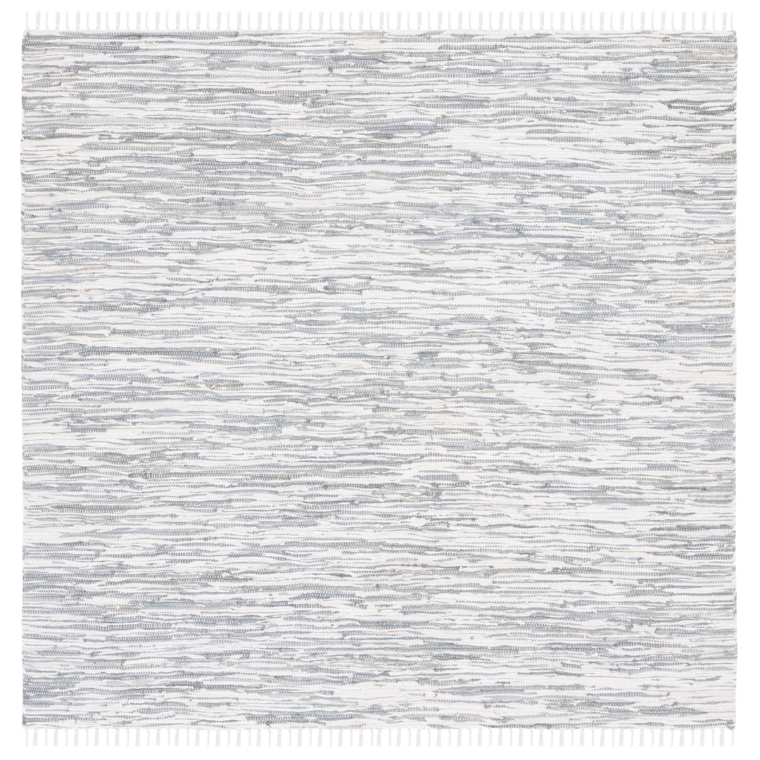 SAFAVIEH Montauk Collection MTK753A Handwoven Silver Rug Image 6