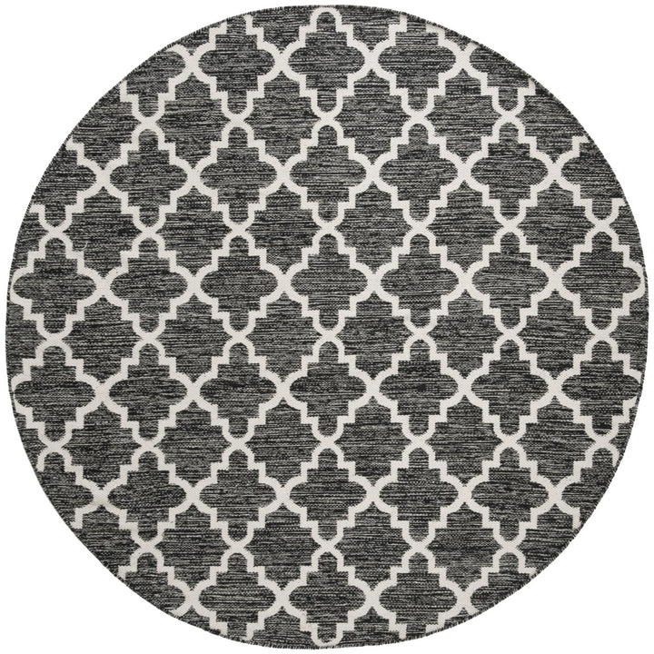 SAFAVIEH Montauk MTK810D Handwoven Black / Ivory Rug Image 4