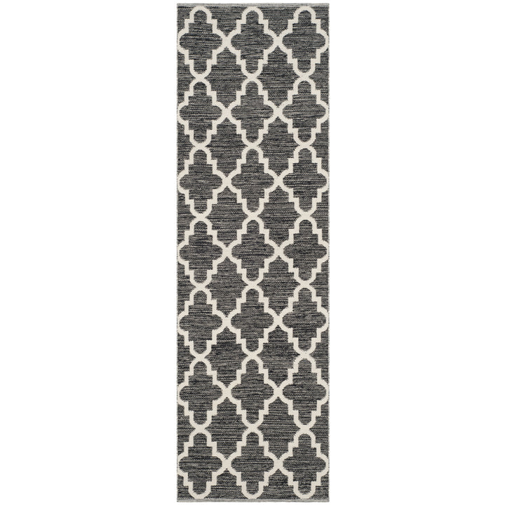 SAFAVIEH Montauk MTK810D Handwoven Black / Ivory Rug Image 5