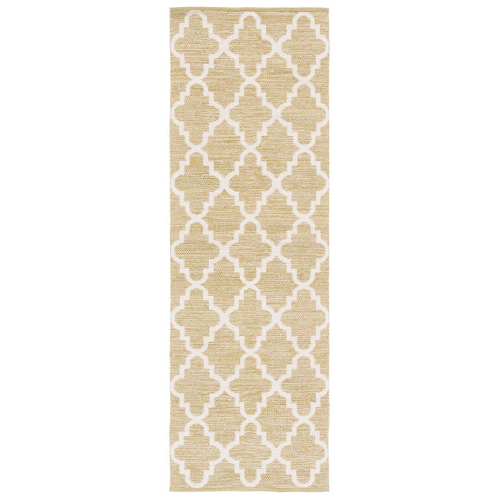 SAFAVIEH Montauk MTK810G Handwoven Green / Ivory Rug Image 1