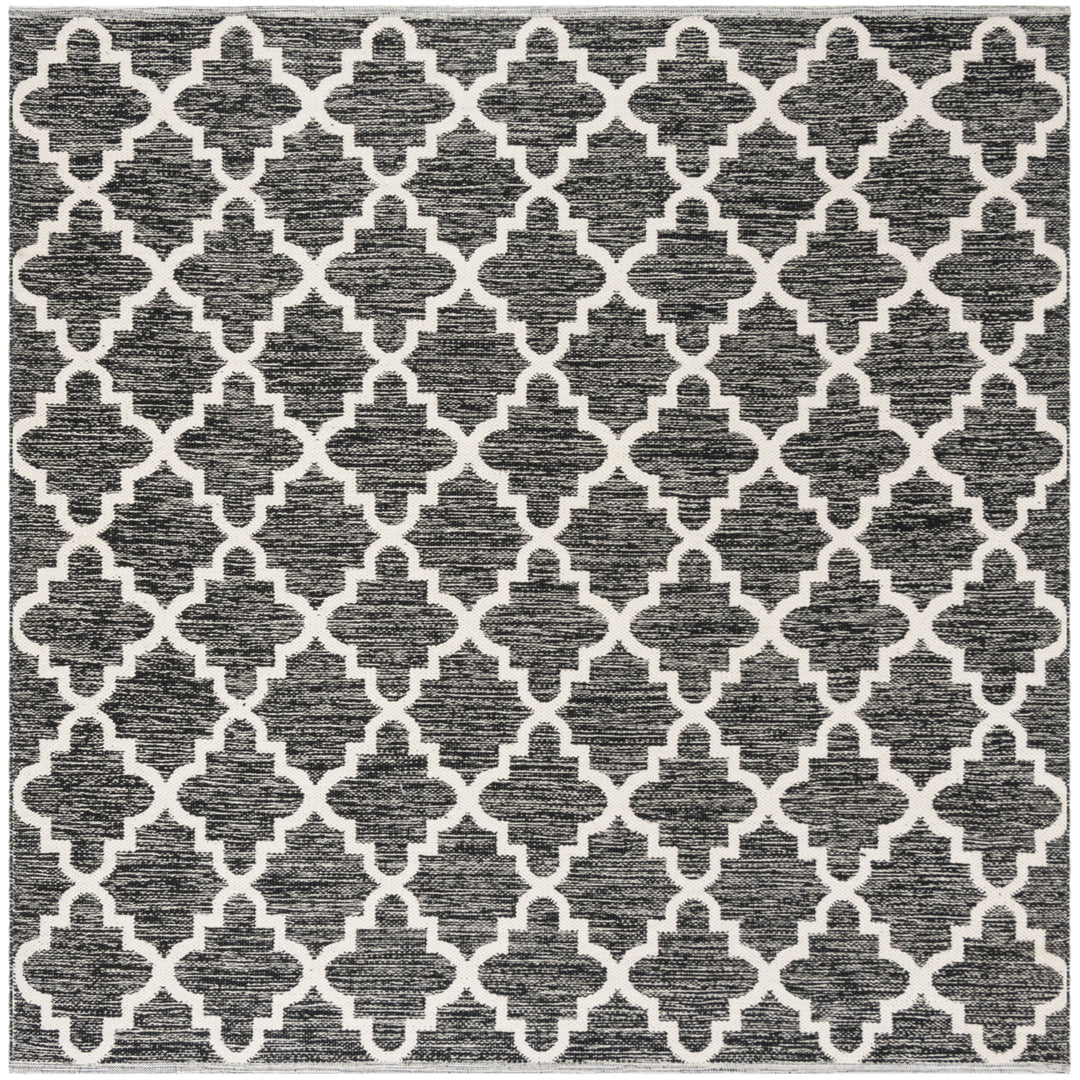 SAFAVIEH Montauk MTK810D Handwoven Black / Ivory Rug Image 6