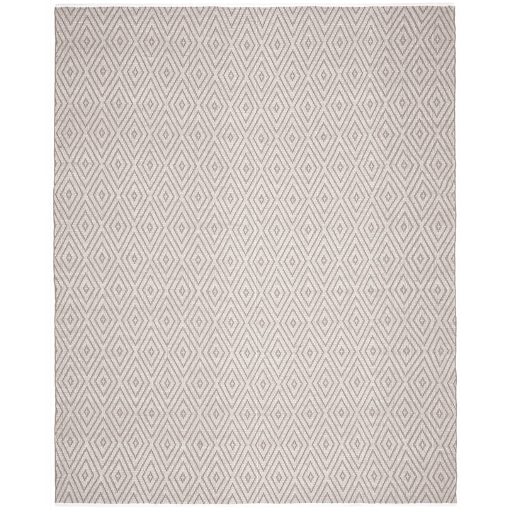 SAFAVIEH Montauk MTK811A Handwoven Grey / Ivory Rug Image 1