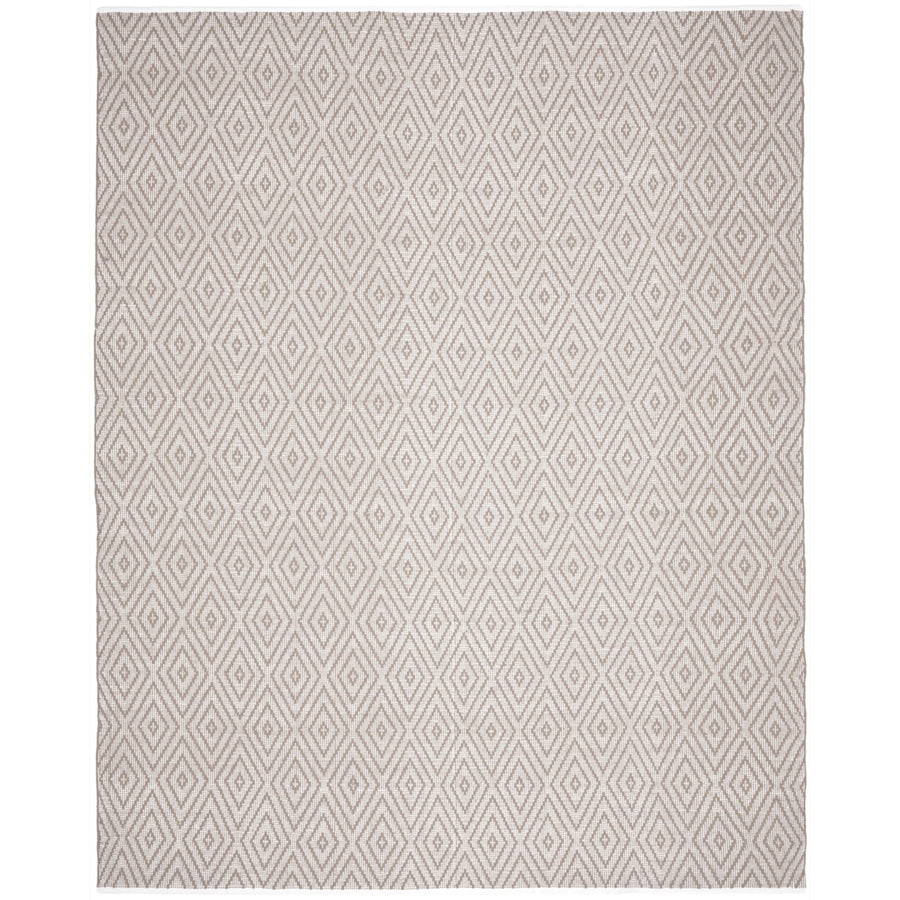 SAFAVIEH Montauk MTK811A Handwoven Grey / Ivory Rug Image 1