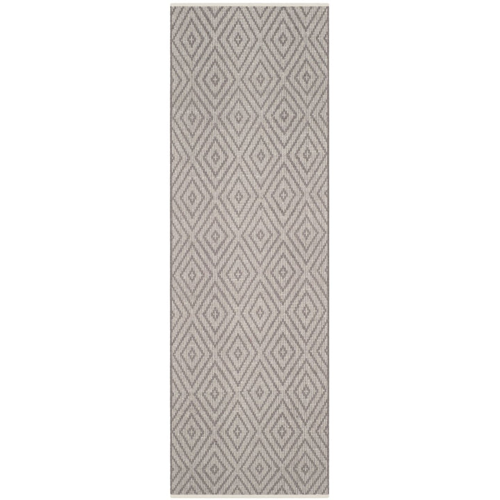 SAFAVIEH Montauk MTK811A Handwoven Grey / Ivory Rug Image 3