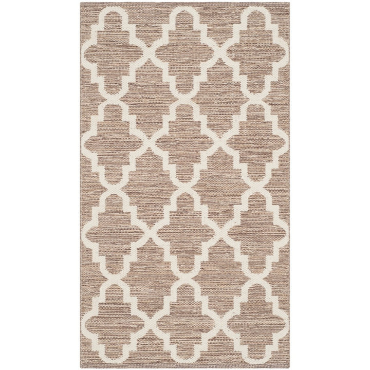 SAFAVIEH Montauk MTK810E Handwoven Beige / Ivory Rug Image 1