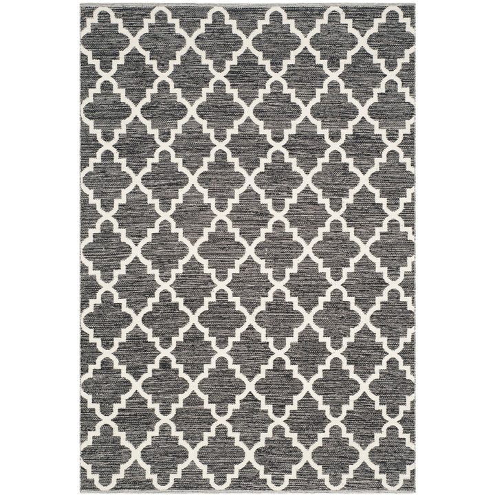 SAFAVIEH Montauk MTK810D Handwoven Black / Ivory Rug Image 10