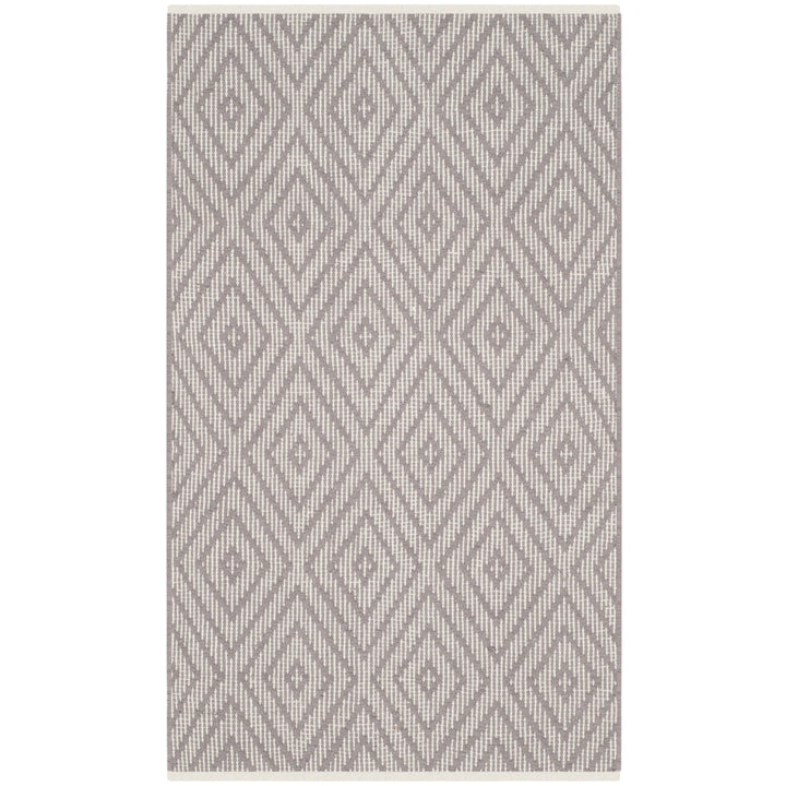 SAFAVIEH Montauk MTK811A Handwoven Grey / Ivory Rug Image 5