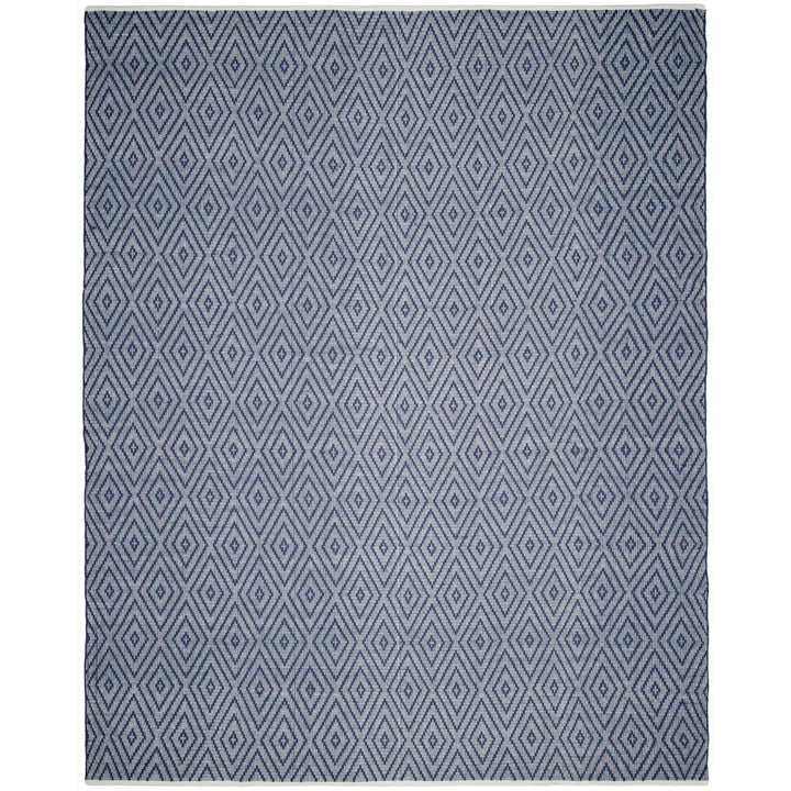 SAFAVIEH Montauk MTK811C Handwoven Navy / Ivory Rug Image 1