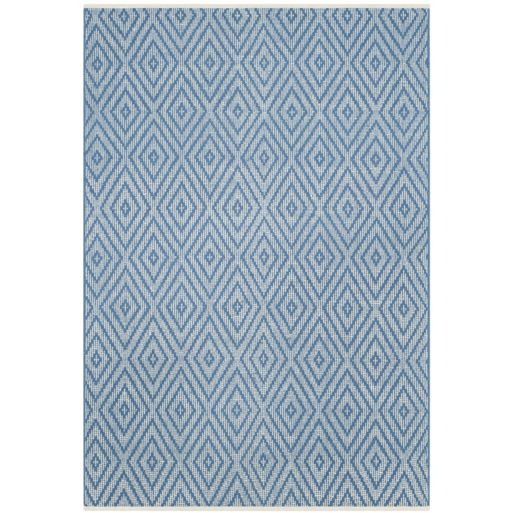 SAFAVIEH Montauk MTK811B Handwoven Blue / Ivory Rug Image 7