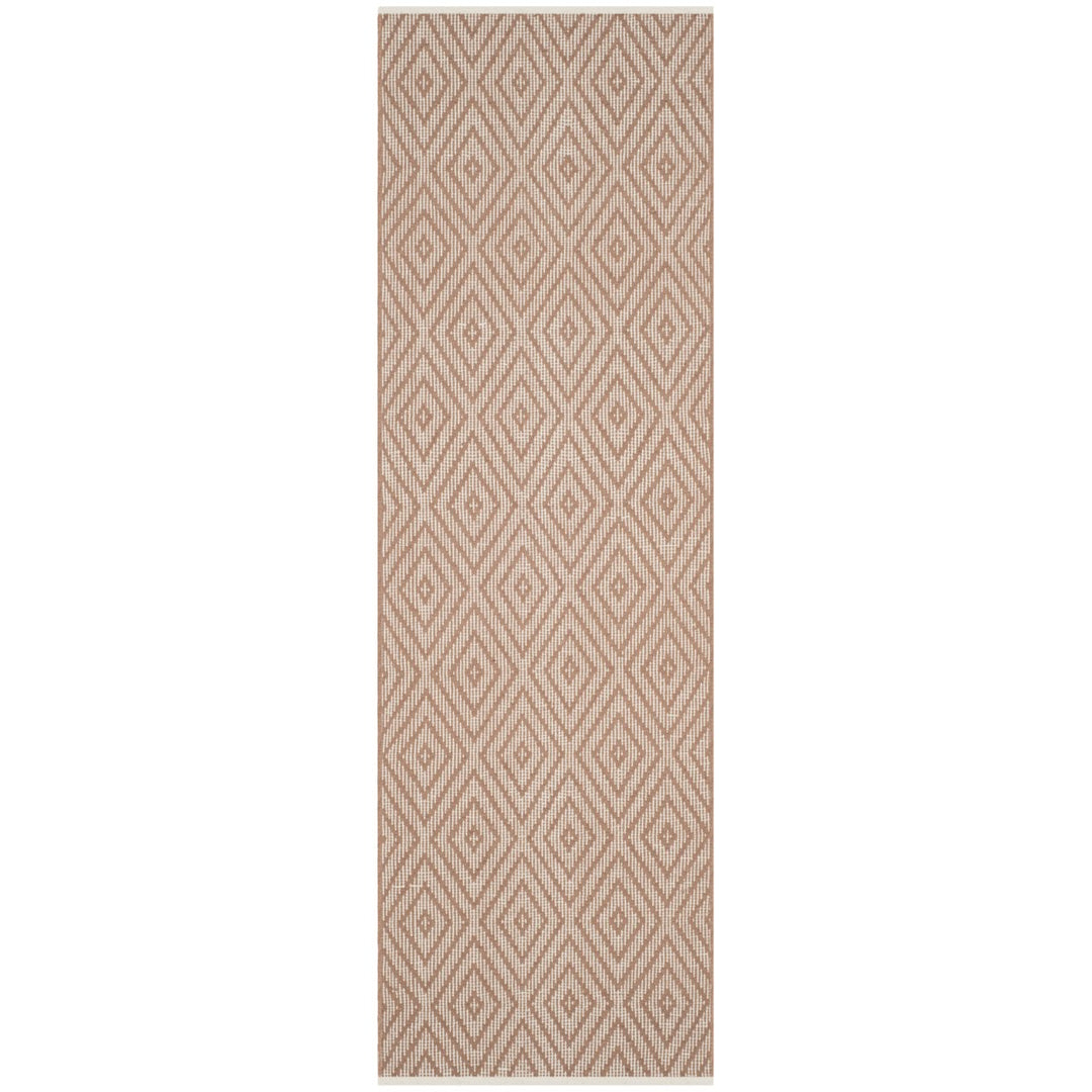 SAFAVIEH Montauk MTK811E Handwoven Beige / Ivory Rug Image 1