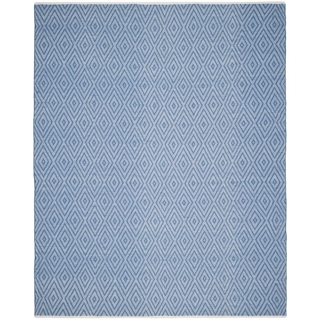 SAFAVIEH Montauk MTK811B Handwoven Blue / Ivory Rug Image 9