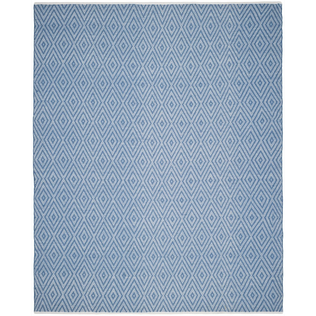 SAFAVIEH Montauk MTK811B Handwoven Blue / Ivory Rug Image 1