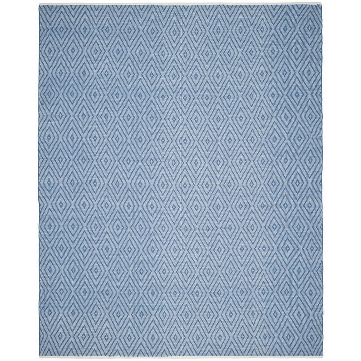 SAFAVIEH Montauk MTK811B Handwoven Blue / Ivory Rug Image 1