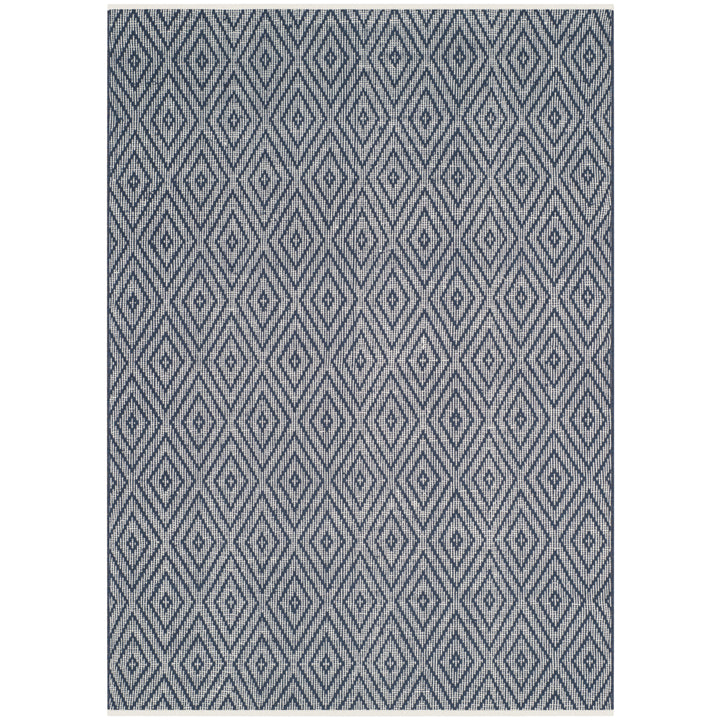 SAFAVIEH Montauk MTK811C Handwoven Navy / Ivory Rug Image 9