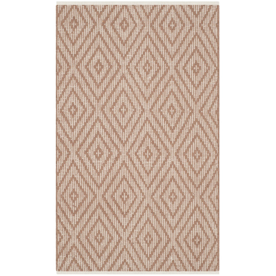 SAFAVIEH Montauk MTK811E Handwoven Beige / Ivory Rug Image 1