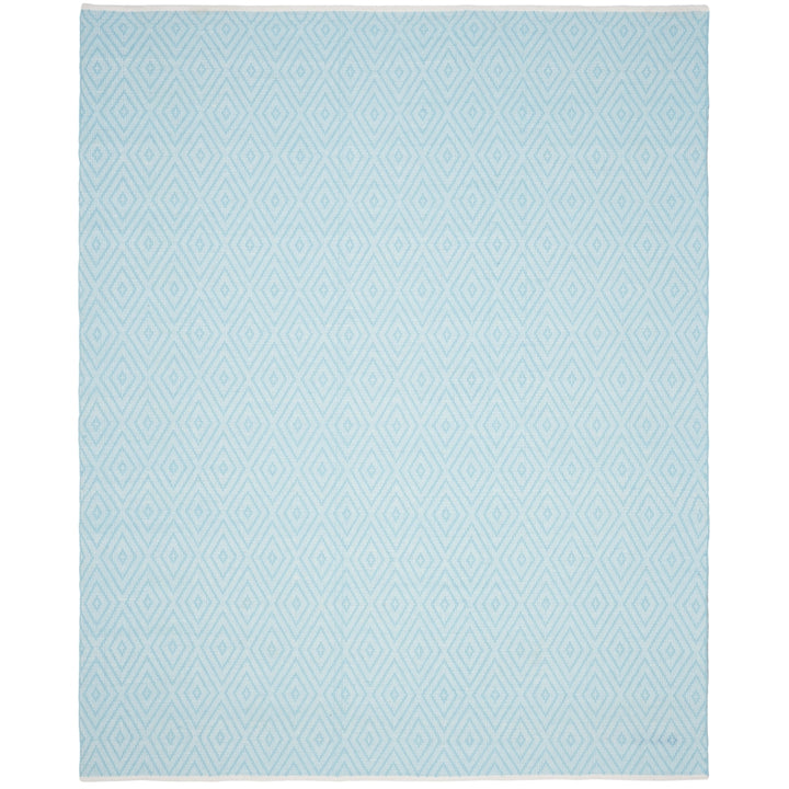 SAFAVIEH Montauk MTK811H Handwoven Turquoise / Ivory Rug Image 1