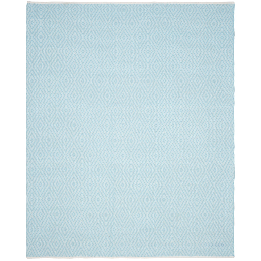 SAFAVIEH Montauk MTK811H Handwoven Turquoise / Ivory Rug Image 1