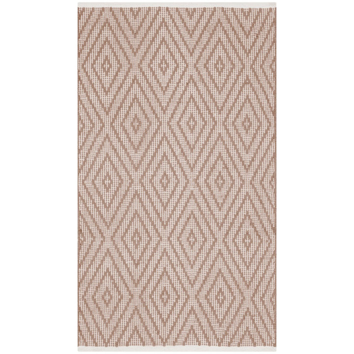 SAFAVIEH Montauk MTK811E Handwoven Beige / Ivory Rug Image 1