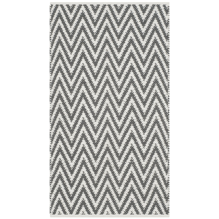 SAFAVIEH Montauk MTK812A Handwoven Grey / Ivory Rug Image 5