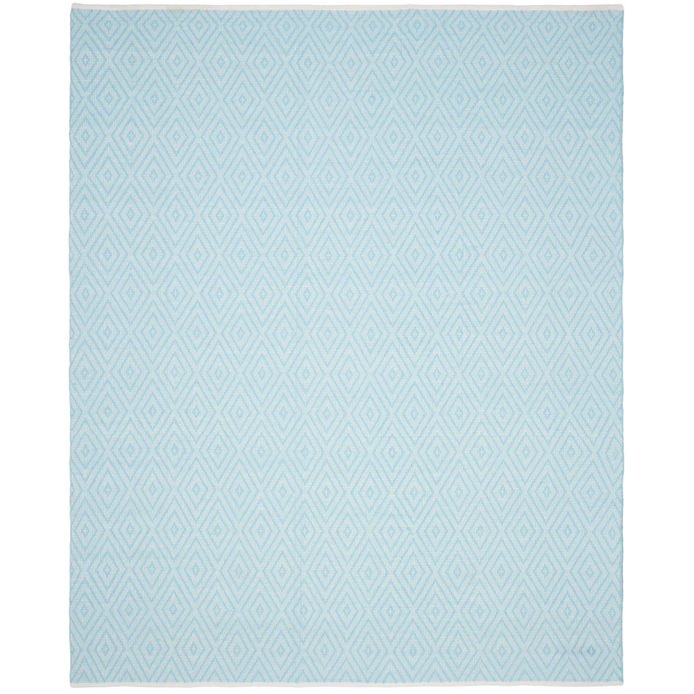 SAFAVIEH Montauk MTK811H Handwoven Turquoise / Ivory Rug Image 2