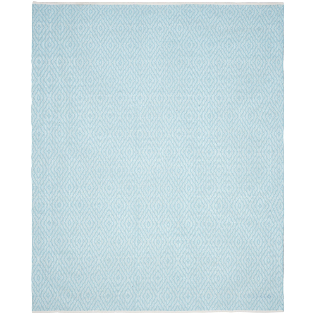 SAFAVIEH Montauk MTK811H Handwoven Turquoise / Ivory Rug Image 2