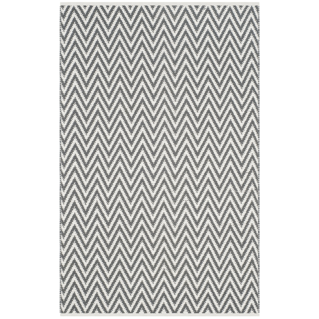 SAFAVIEH Montauk MTK812A Handwoven Grey / Ivory Rug Image 7