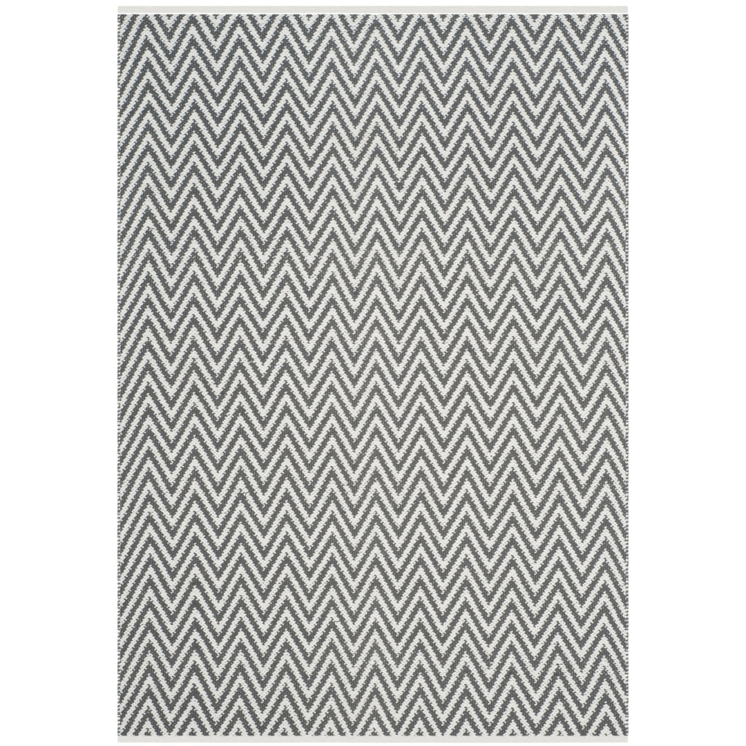 SAFAVIEH Montauk MTK812A Handwoven Grey / Ivory Rug Image 9