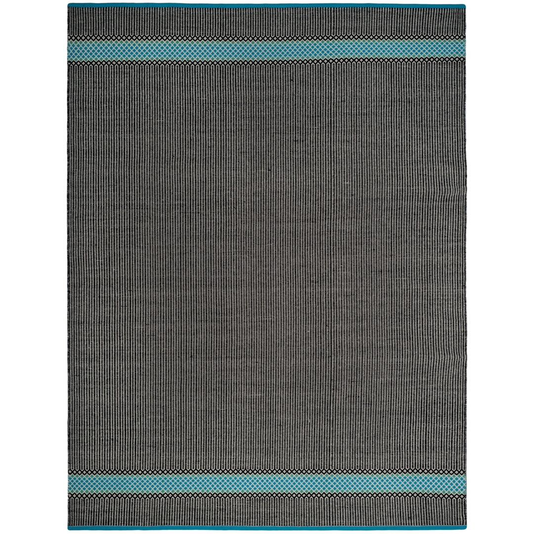 SAFAVIEH Montauk MTK820H Handwoven Turquoise / Multi Rug Image 1