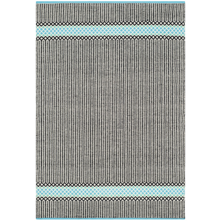 SAFAVIEH Montauk MTK820H Handwoven Turquoise / Multi Rug Image 6