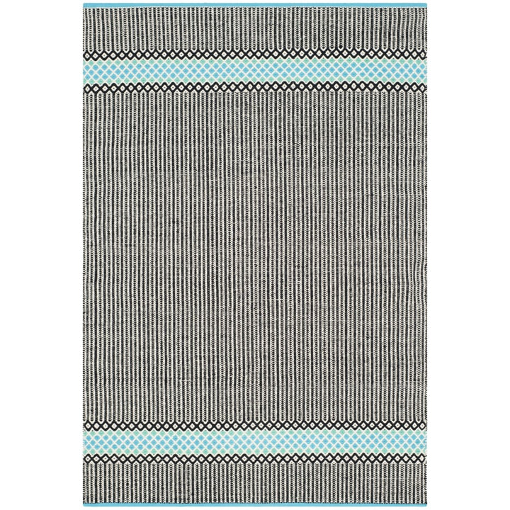 SAFAVIEH Montauk MTK820H Handwoven Turquoise / Multi Rug Image 1