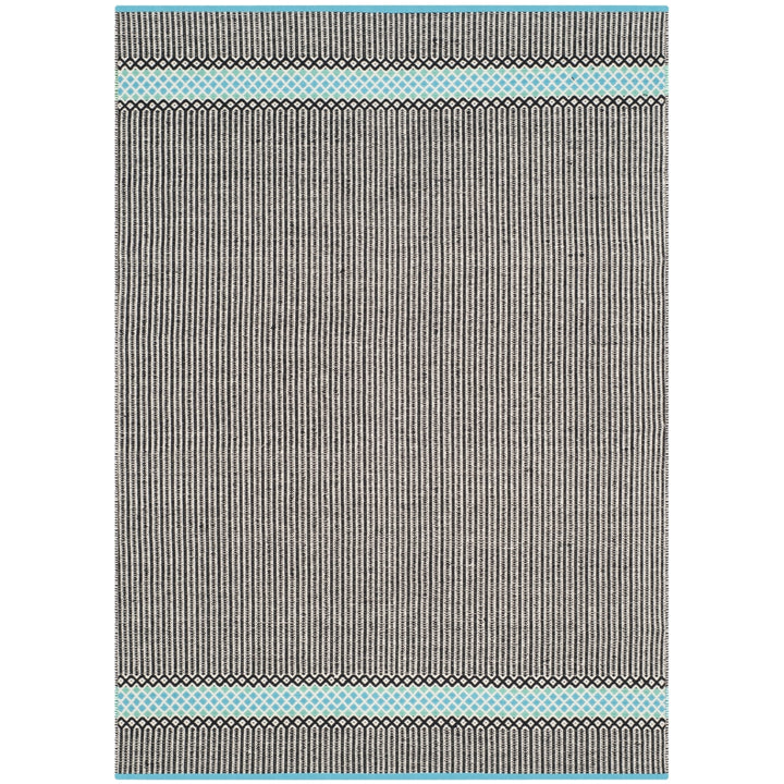 SAFAVIEH Montauk MTK820H Handwoven Turquoise / Multi Rug Image 7