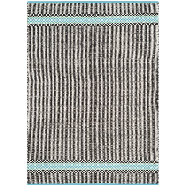 SAFAVIEH Montauk MTK820H Handwoven Turquoise / Multi Rug Image 1